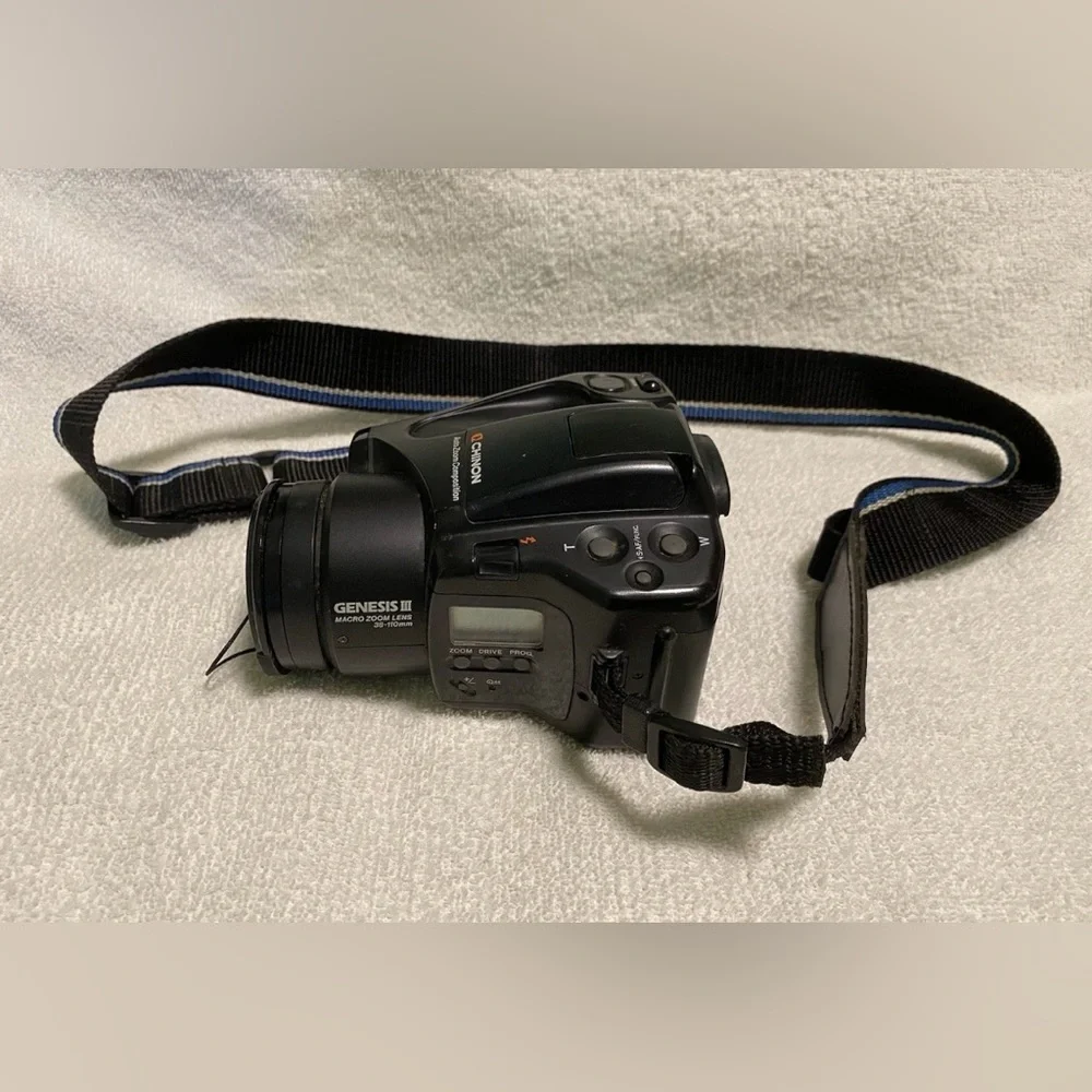 Chinon Genesis III 38-110mm Macro Auto Zoom Camera Japan – Tested Works Well